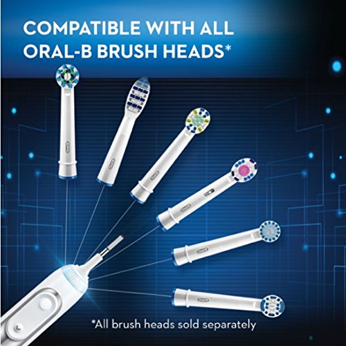 Oral-B 7500 Electric Toothbrush with Replacement Brush Heads and Travel Case,...