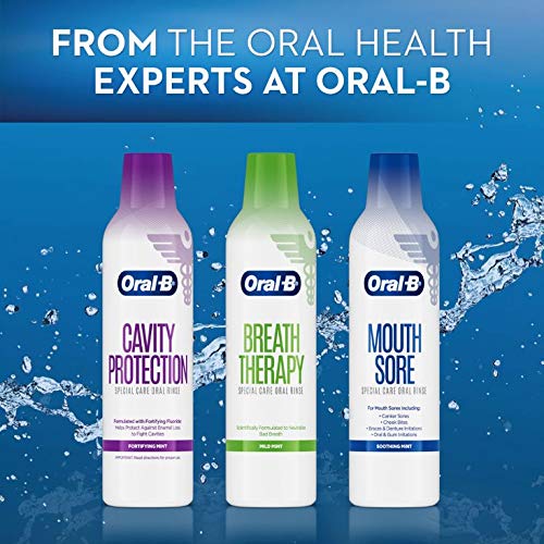 Oral-B Breath Therapy Mouthwash Special Care Oral Rinse, 16 fl oz
