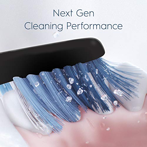 Oral-B Clic Manual Toothbrush, Chrome Black, with 1 Bonus Replacement Brush H...