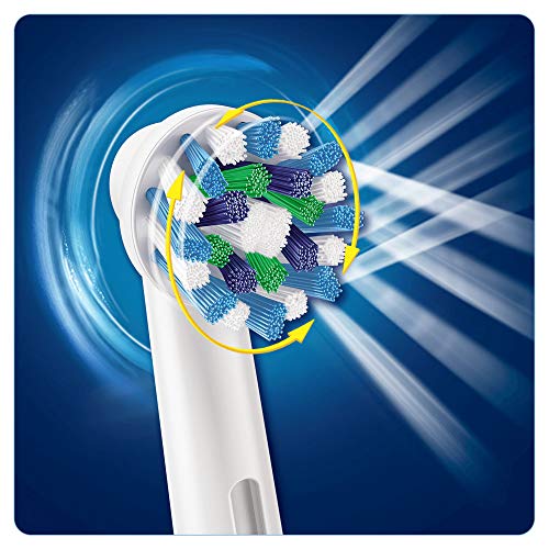 Oral-B Cross Action Electric Toothbrush Replacement Brush Heads Refill, 4Count