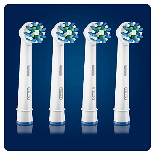 Oral-B Cross Action Electric Toothbrush Replacement Brush Heads Refill, 4Count