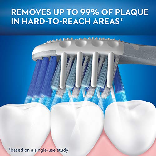 Oral-B CrossAction All In One Manual Toothbrush, Soft, 4 count