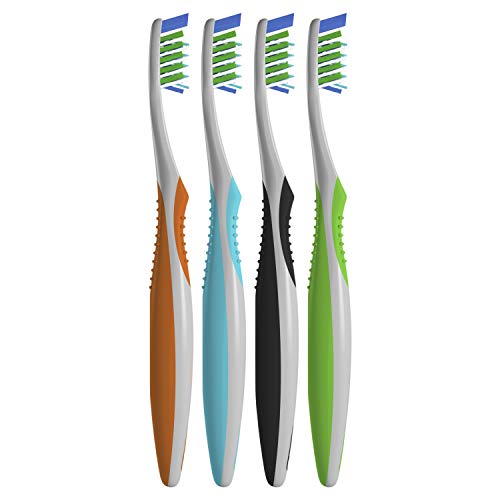 Oral-B CrossAction Max Clean Manual Toothbrush, Soft, 4 Count