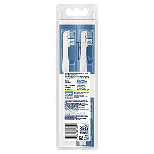 Oral-B Dual Clean Replacement Electric Toothbrush Replacement Brush Heads, 3ct
