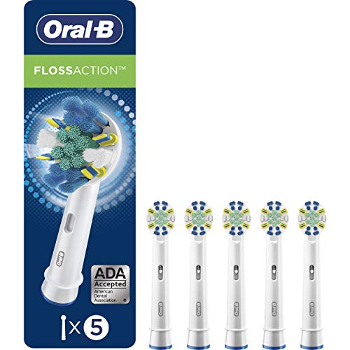 Oral-B FlossAction Toothbrush Refill Brush Heads, 5 Count