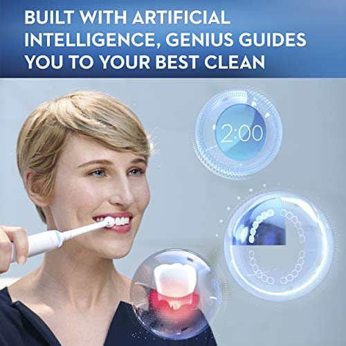 Oral-B GENIUS X Electric Toothbrush with 3 Oral-B Replacement Brush Heads and...