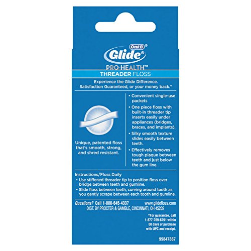 Oral-B Glide Pro-Health Threader Floss 30 Count