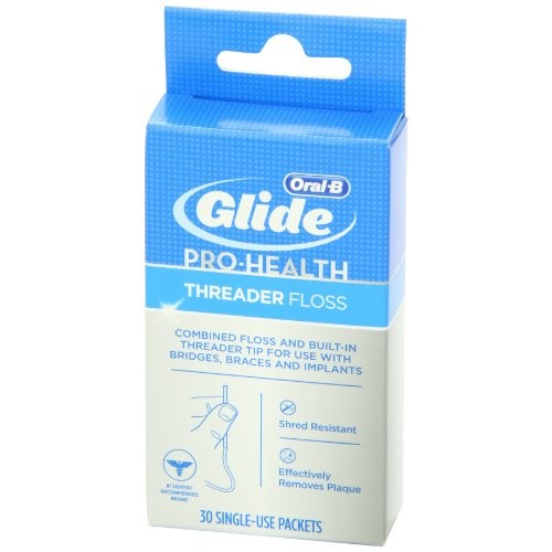 Oral-B Glide Pro-Health Threader Floss 30 Count