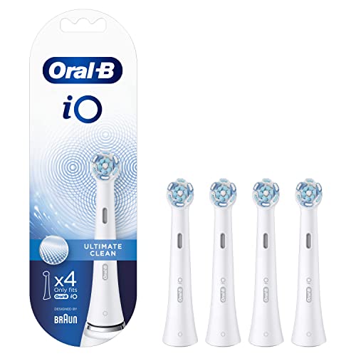 Oral-B iO Ultimate Clean Electric Toothbrush Head, Twisted & Angled Bristles ...