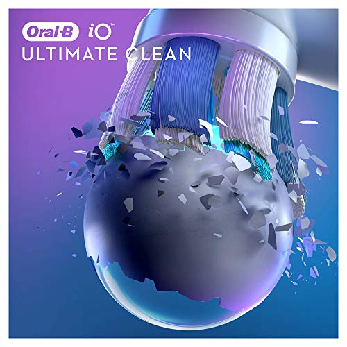 Oral-B iO Ultimate Clean Electric Toothbrush Head, Twisted & Angled Bristles ...