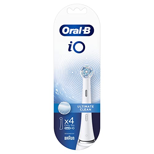 Oral-B iO Ultimate Clean Electric Toothbrush Head, Twisted & Angled Bristles ...