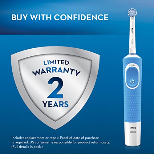 Oral-B Kids Electric Toothbrush with Sensitive Brush Head and Timer, for Kids...