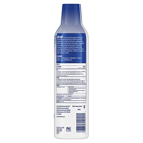 Oral-B Mouth Sore Mouthwash Special Care Oral Rinse, 16 fl oz