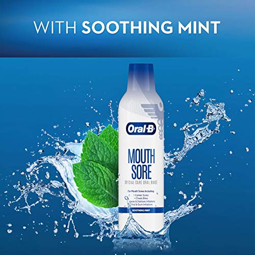 Oral-B Mouth Sore Mouthwash Special Care Oral Rinse, 16 fl oz