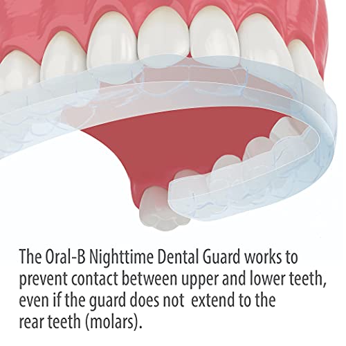 Oral-B Nighttime Dental Guard, Less Than 3-Minutes for Custom Teeth Grinding ...