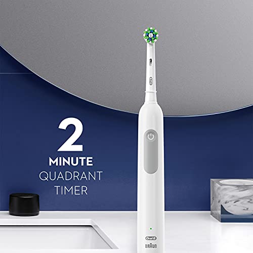 Oral-B Pro 1000 Power Rechargeable Electric Toothbrush Powered by Braun ,1 co...