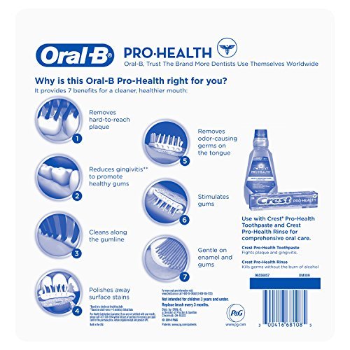 Oral-B Pro Health All In One Soft Toothbrushes, 6 Count