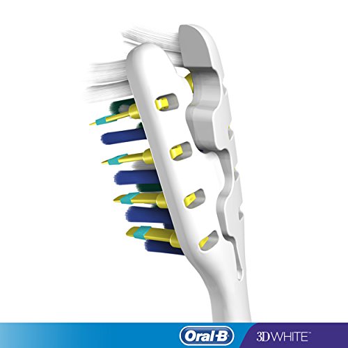 Oral-B Pulsar 3d White Advanced Vivid Soft Toothbrush Twin Pack (Colors May V...