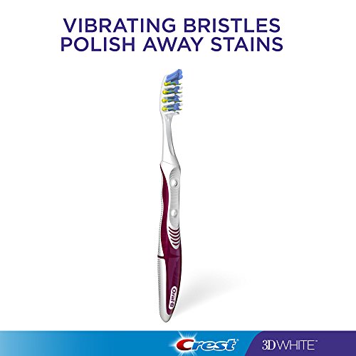 Oral-B Pulsar 3d White Advanced Vivid Soft Toothbrush Twin Pack (Colors May V...