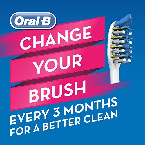 Oral-B Pulsar 3d White Advanced Vivid Soft Toothbrush Twin Pack (Colors May V...