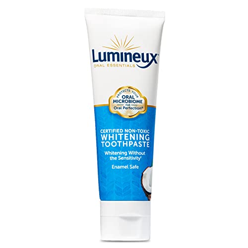 Lumineux Teeth Whitening Toothpaste - Natural & Enamel Safe for Sensitive & W...