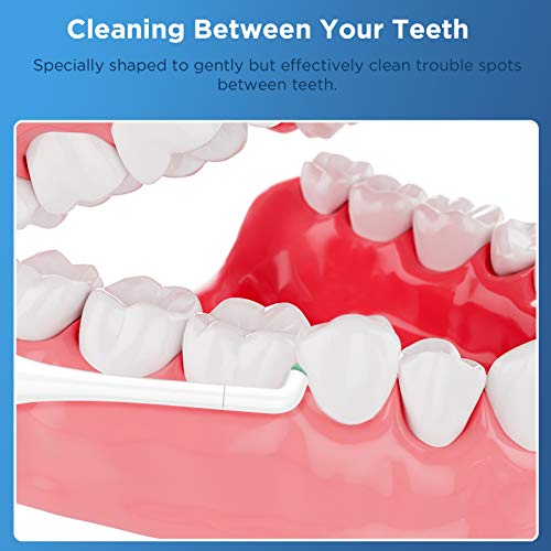 Interdental Replacement Toothbrush Heads for Philips Sonicare Click-on Brush ...