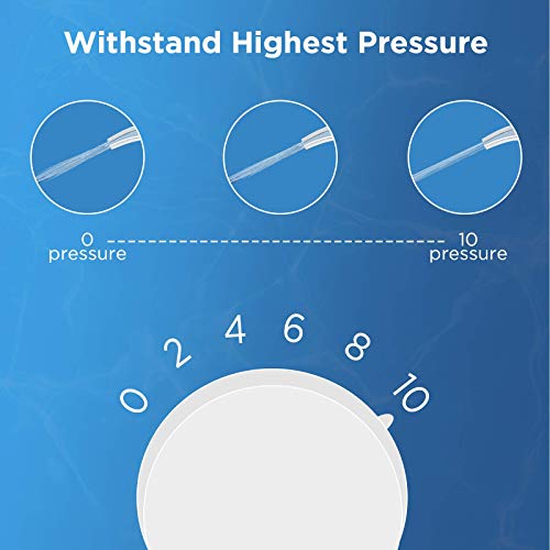 Replacement Tips for Waterpik Water Flosser, Storage Case & 6 Tips Bundle