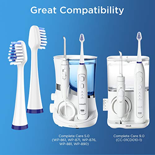 Replacement Toothbrush Heads for Waterpik Complete Care 5.0/9.0 (CC-01/WP-861...