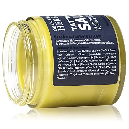 Tattoo Salve, Tattoo Aftercare, Tattoo Balm, Tattoo Healing Ointment, Tattoo ...