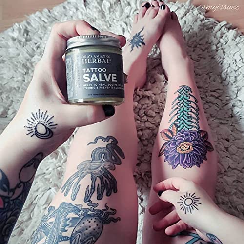 Tattoo Salve, Tattoo Aftercare, Tattoo Balm, Tattoo Healing Ointment, Tattoo ...