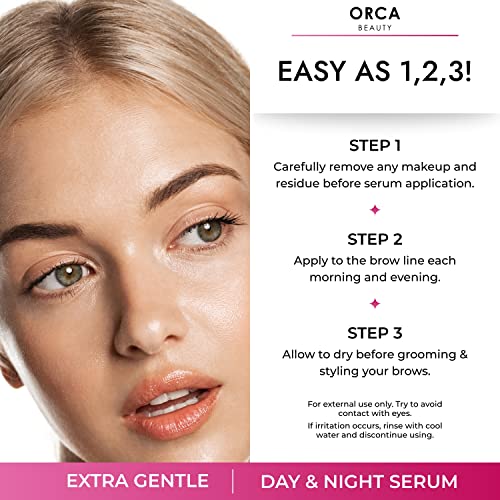 Eyebrow Growth Serum for Thicker Brows Eyebrow Serum to Grow Brows Brow Serum...