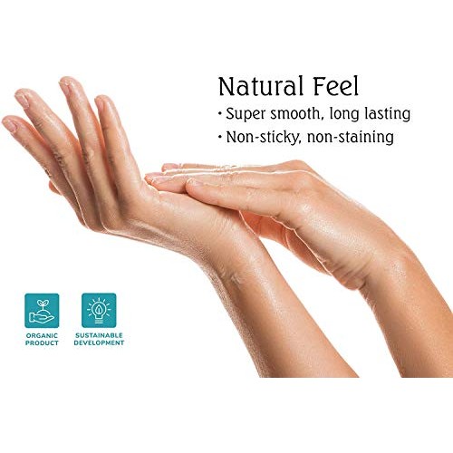 Organic Glide Natural Personal Lubricant, Probiotic Edible Lube. Parabens, Gl...