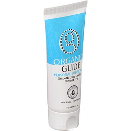 Organic Glide Natural Personal Lubricant, Probiotic Edible Lube. Parabens, Gl...