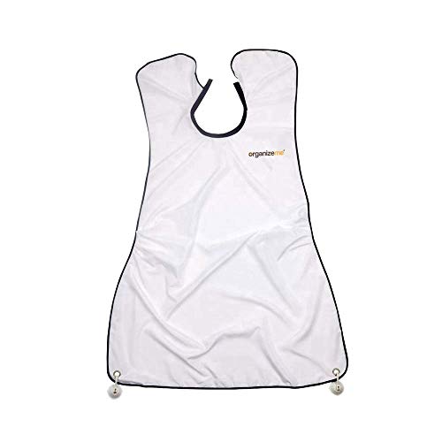 OrganizeMe Beard Apron Hair Clippings Catcher Bib Shaving and Grooming Cape S...