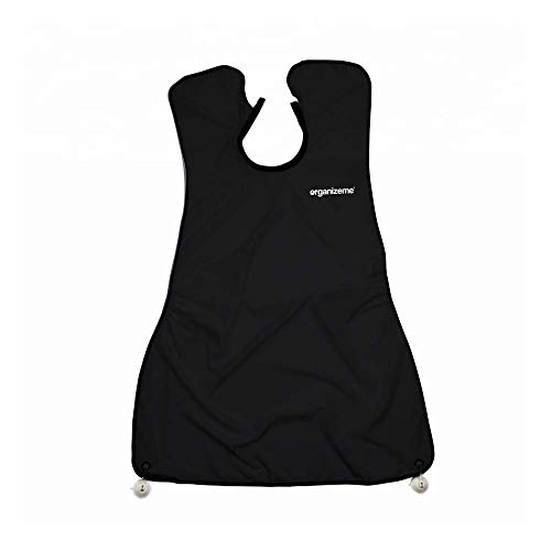 OrganizeMe Beard Apron Hair Clippings Catcher Bib Shaving and Grooming Cape S...