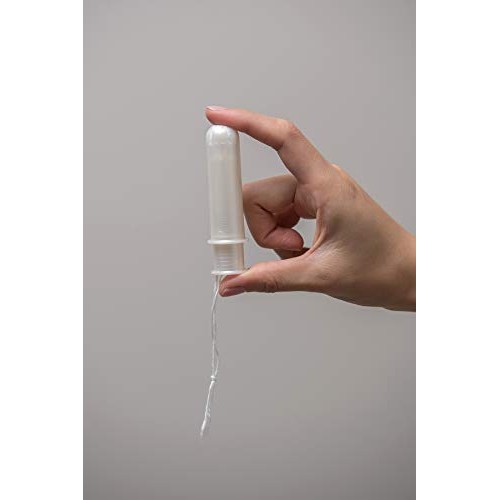 Organyc 100% Certified Organic Cotton Tampons, Plant Based Eco Applicator, Re...