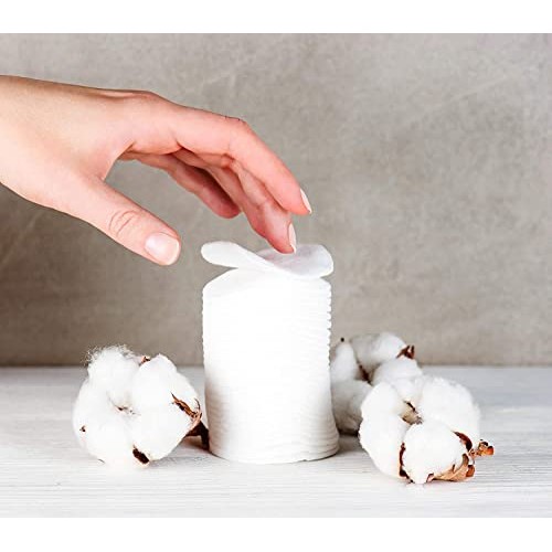 Organyc 100% Organic Cotton Rounds - Biodegradable Cotton, Chemical Free, For...