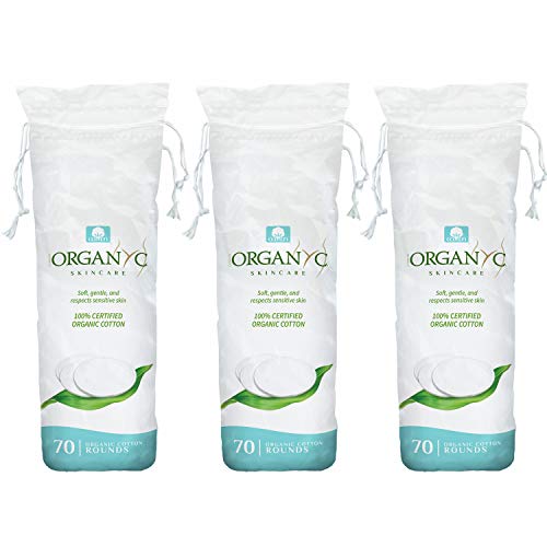 Organyc - 100% Organic Cotton Rounds - Biodegradable Cotton, Chemical Free, f...