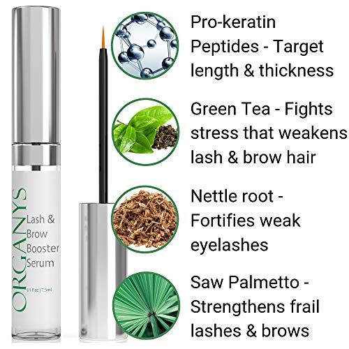 Organys Lash & Brow Booster Serum Gives You Longer Fuller Thicker Looking Eye...