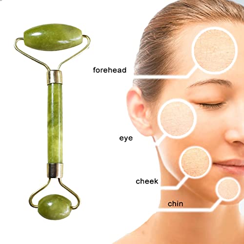 Orgrimmar 2 Kit Jade Roller Gua Sha Scraping Massage Tool Ridged Roller Jade ...