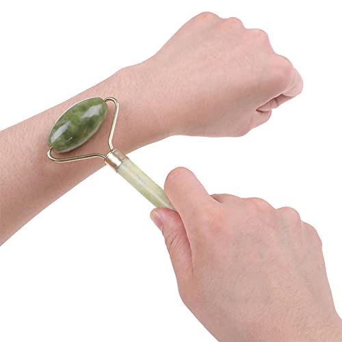 Orgrimmar 2 Kit Jade Roller Gua Sha Scraping Massage Tool Ridged Roller Jade ...