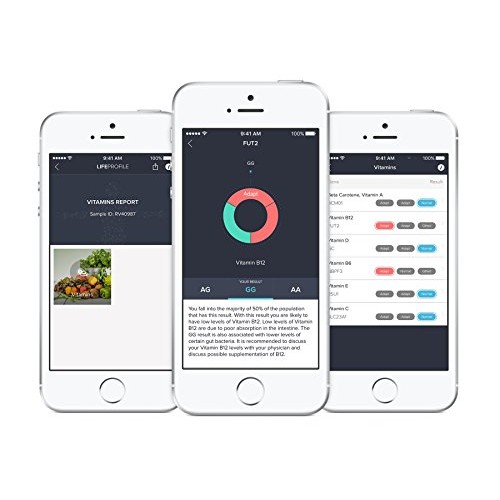 ORIG3N Genetic Home Mini DNA Test Kit, Vitamins