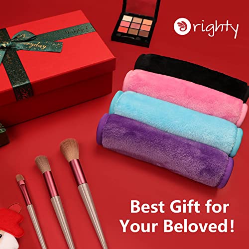 Orighty Makeup Remover Cloths Pack of 4, Reusable Microfiber Facial Cleansing...