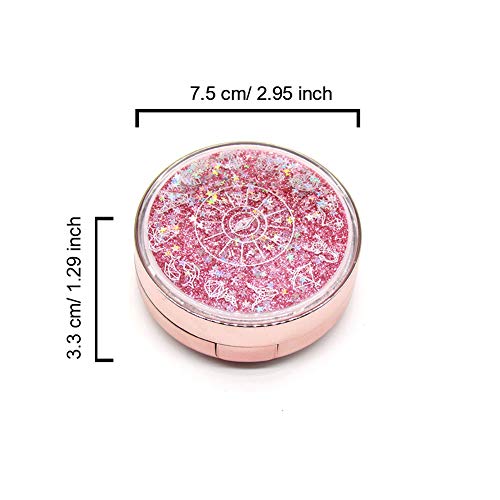 Cute Fashion Contact Lens Case, Color Sparkles Contact Lens Care Vision Care ...