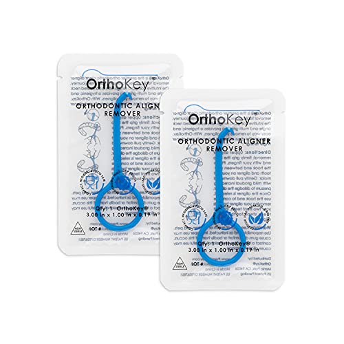 OrthoKey Clear Aligner Removal Tool — Hygienic Grabber Tool for Invisible Rem...