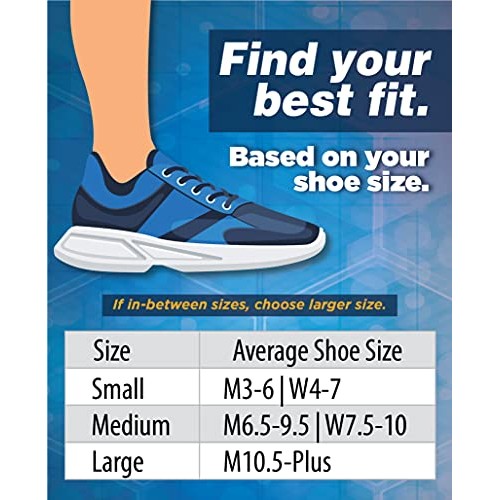 Bunion Relief Socks by OrthoSleeve, Patented Split-Toe Design with a Cushione...