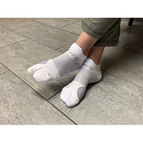 Bunion Relief Socks by OrthoSleeve, Patented Split-Toe Design with a Cushione...