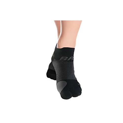 Bunion Relief Socks by OrthoSleeve, Patented Split-Toe Design with a Cushione...