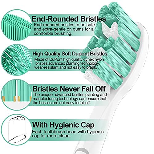Osctor Replacement Toothbrush Heads for Philips Sonicare: Electric Toothbrush...