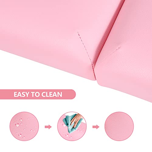 Osfvolr Massage table Portable Massage Table with 3 Folding, Fold Up Spa Bed ...